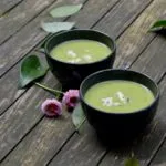 Velouté de courgettes au Stilton