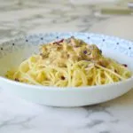 Mes spaghettis carbonara
