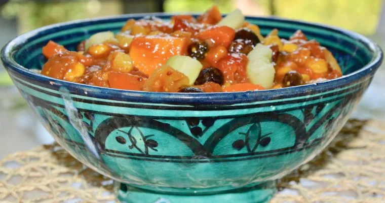 Vegetable chutney