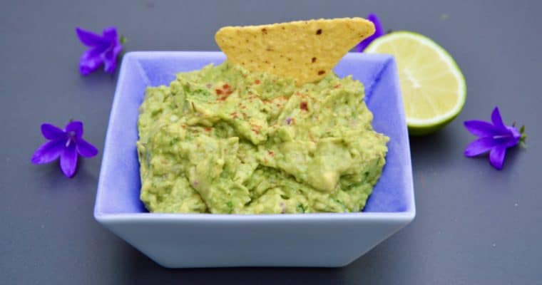 Le guacamole maison façon Benjamin