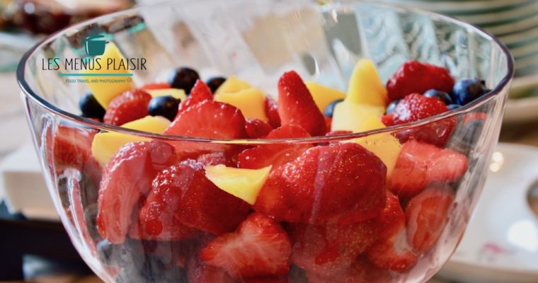 Strawberry, Mango & blueberry Salad