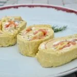 le roulé au saumon fumé
