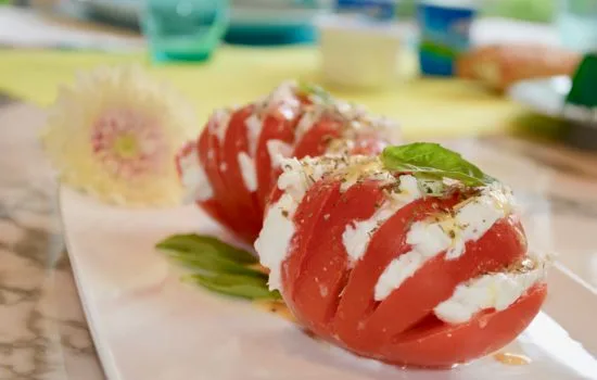 Les tomates mozzarella