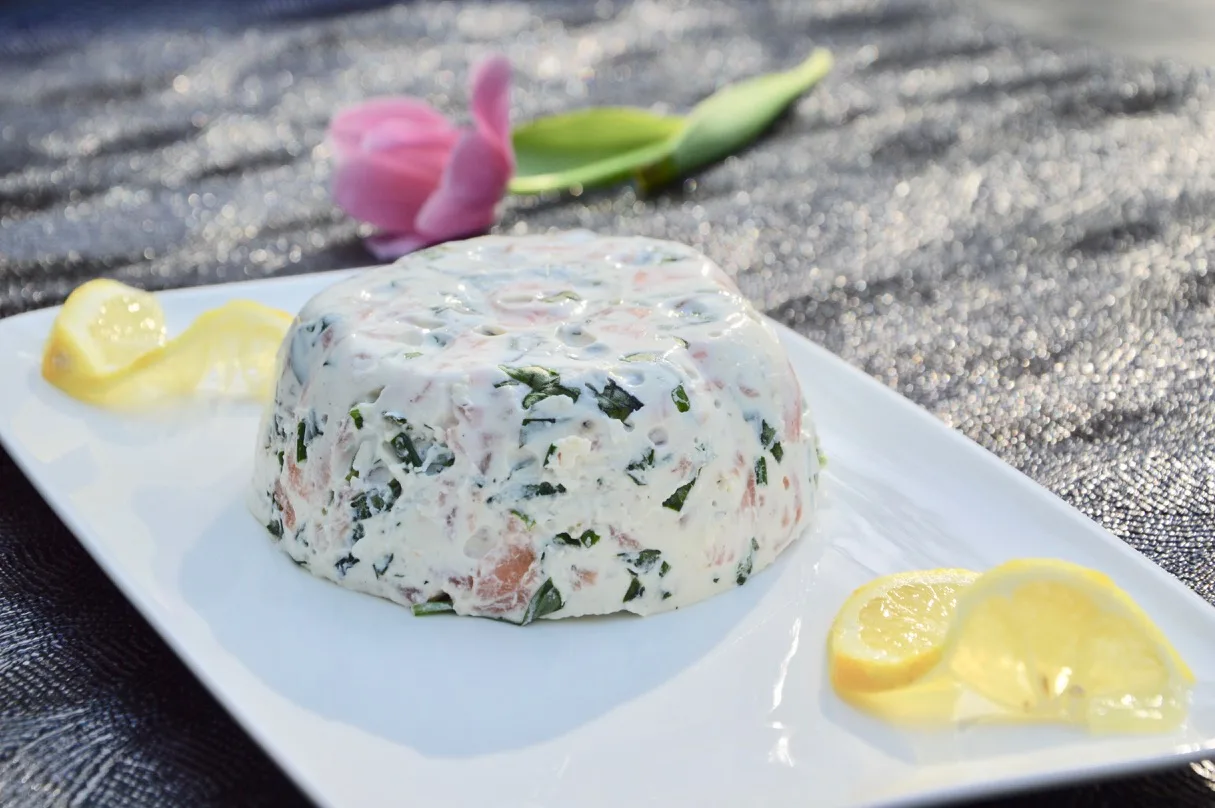 Terrine de saumon au bouquet d’herbes fraîches