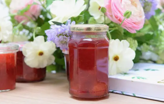la confiture de fraises