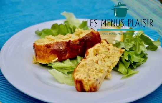 Le gratin de crabe flambé au cognac de  Karin