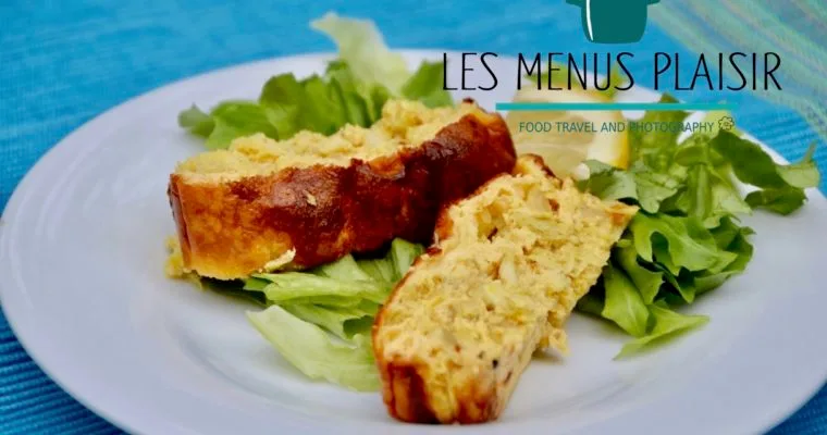 Le gratin de crabe flambé au cognac de  Karin