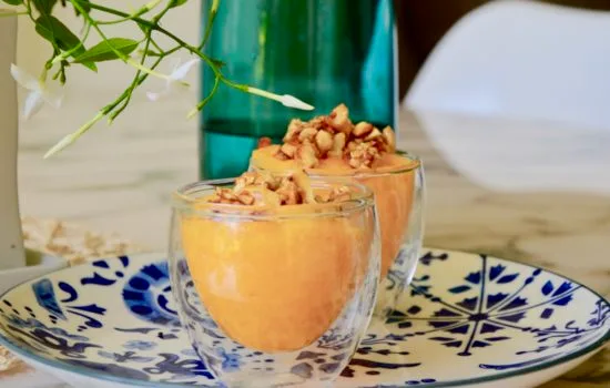 La crème de mangue à la vanille d’Isabelle