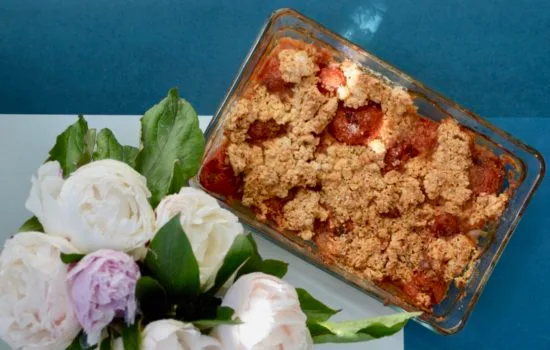 Le crumble de tomates d’Adeline