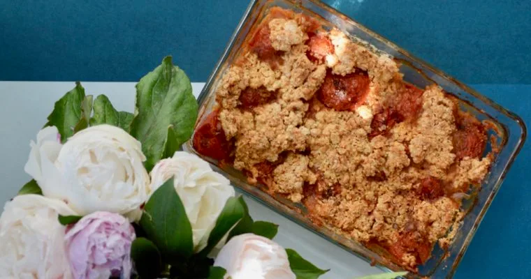Le crumble de tomates d’Adeline