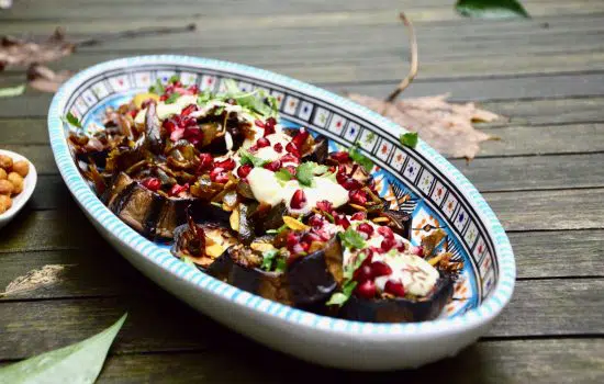 Ma salade d’aubergines grillées