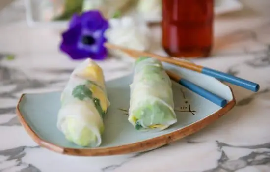 Les rouleaux de printemps et la sauce Nuoc Mâm d’Emilie