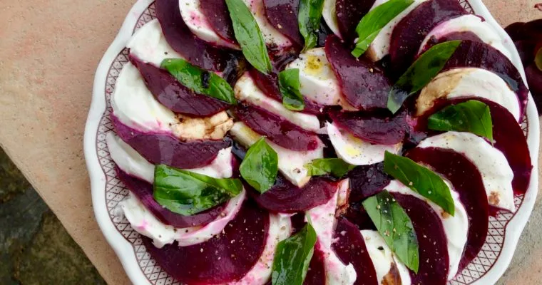 Catherine’s Mozzarella Beetroot Salad