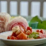 la salade de pastèque à la feta de Dorothée