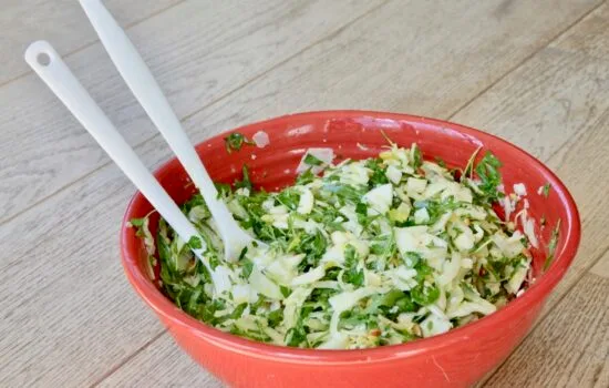 Salade fenouil, roquette et parmesan de Rosetta