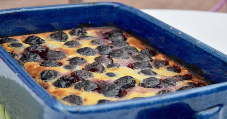 le clafoutis aux cerises