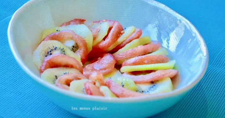 Jeanne’s tomato – kiwi salad