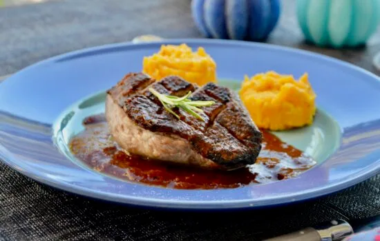 Magrets de canard grillés