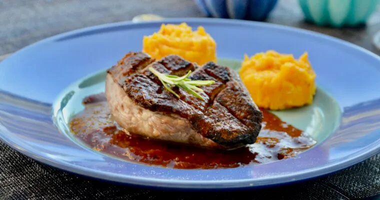 Magrets de canard grillés