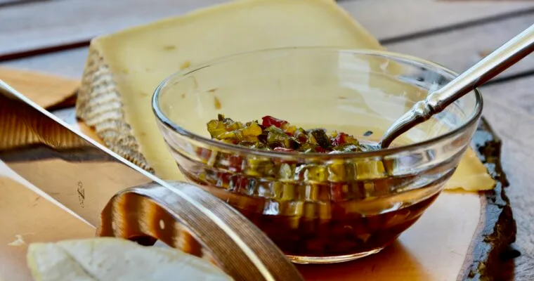 La confiture courgette-poivron rouge de Mary
