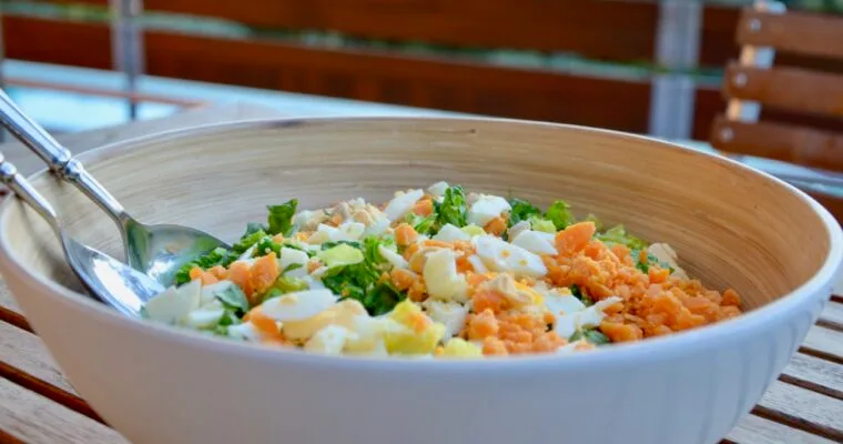 la salade aux petits pois de Bertille