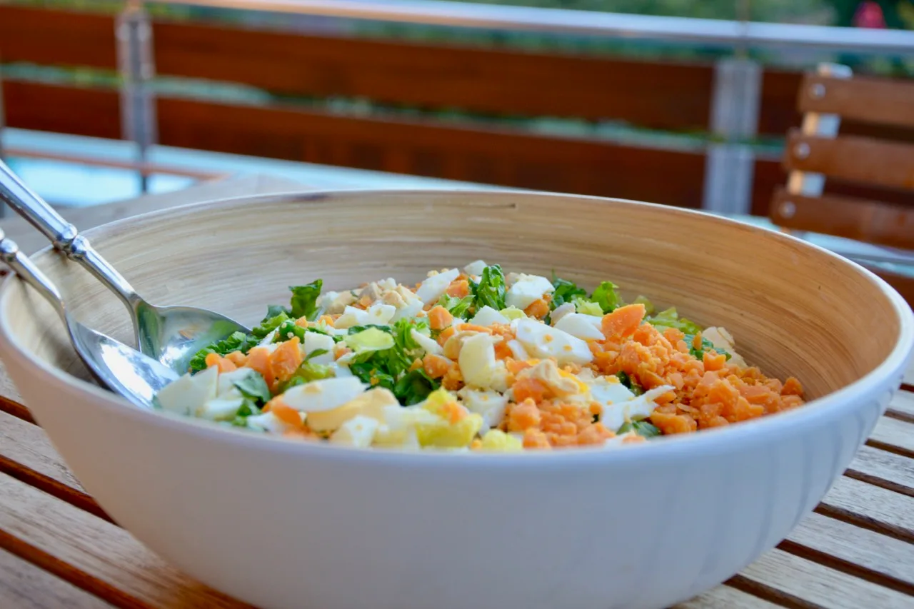 la salade aux petits pois de Bertille