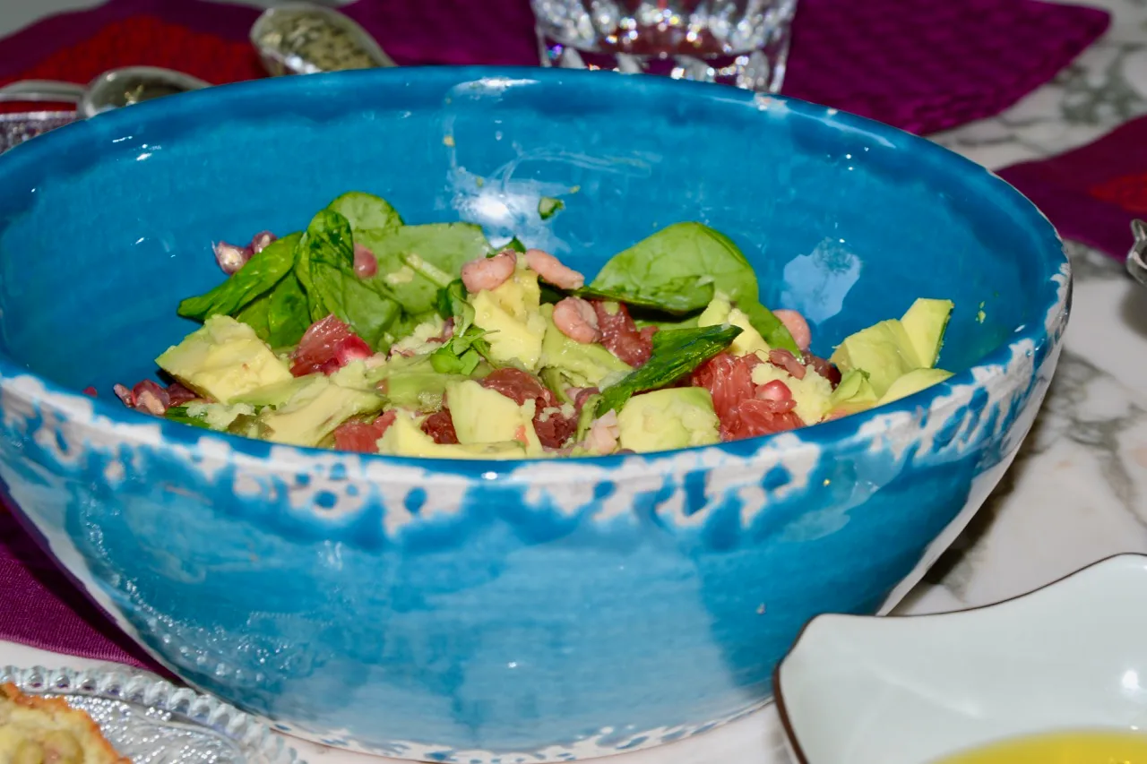 la salade au gingembre de Christine