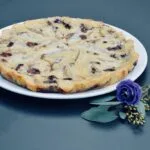 la tarte amandine poire-chocolat de Bertille
