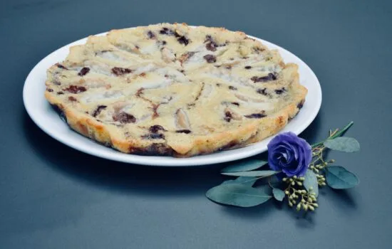 la tarte amandine poire-chocolat de Bertille