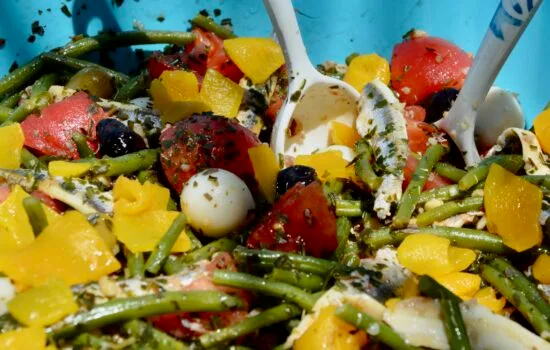 la salade de Laurent style niçoise