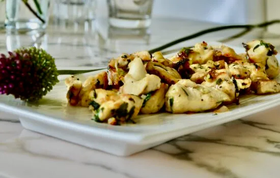 Le poulet à la citronnelle