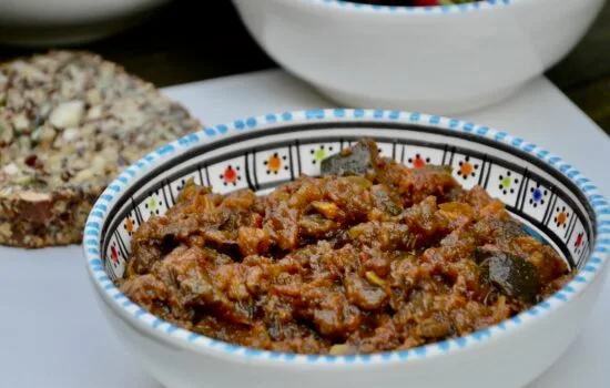 la tartinade d’aubergine d’Asmaa