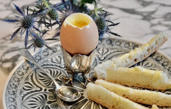 Perfect soft-boiled eggs