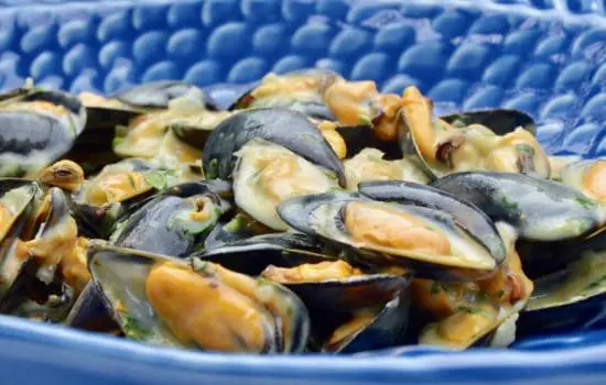 Les moules au curry