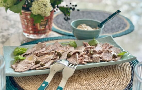 Vitello Tonnato facile à ma façon (veau sauce au thon italien)