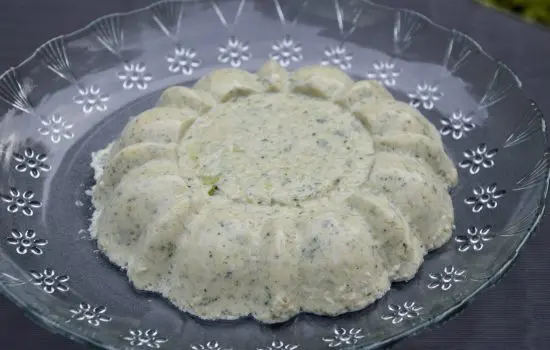 La mousse de concombre à la menthe