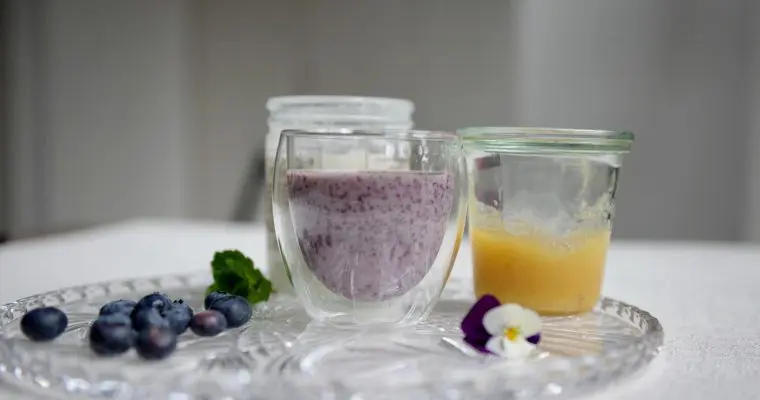 Blueberry smoothie