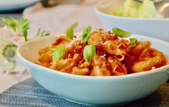 Les pâtes au chorizo