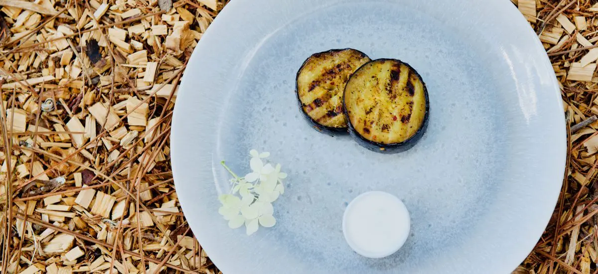 Les aubergines grillées à la harissa