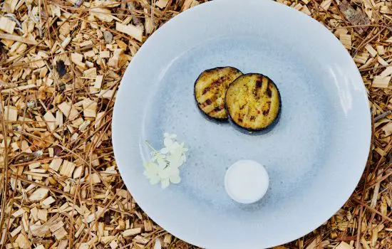Les aubergines grillées à la harissa