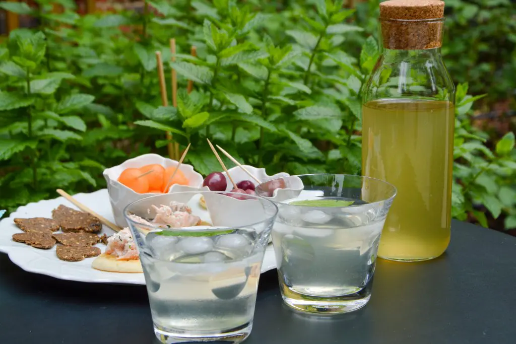 LE SIROP DE MENTHE MAISON