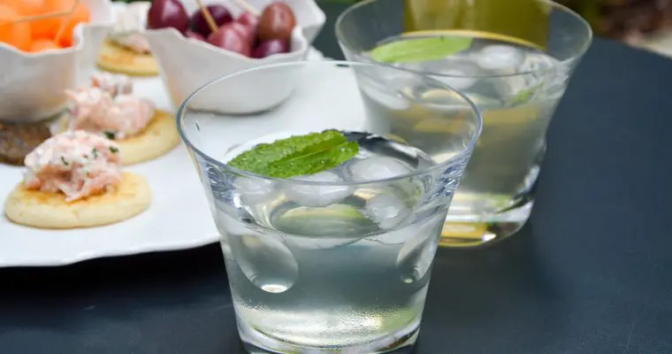La menthe à l’eau