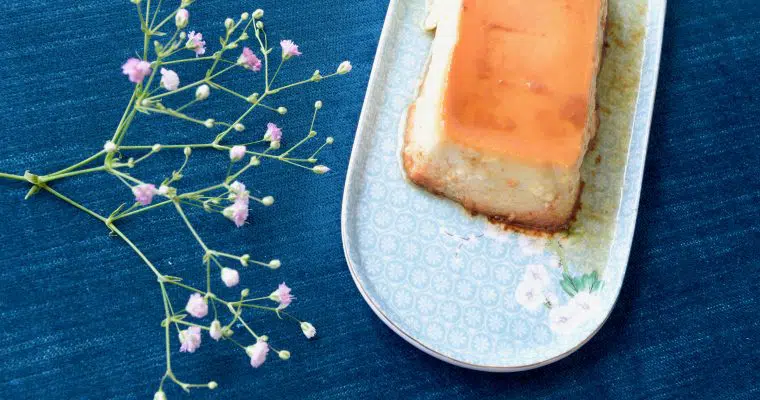 Caribbean coconut pudding