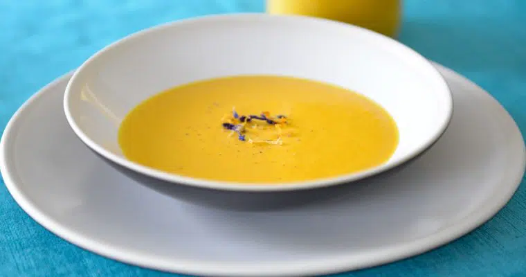 Mon potage au potimarron