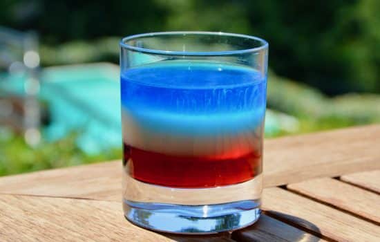 French Flag Cocktail
