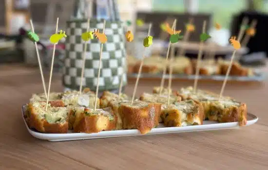 La terrine de courgette à la menthe
