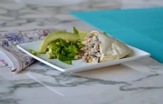 les pitas à la viande de Christine