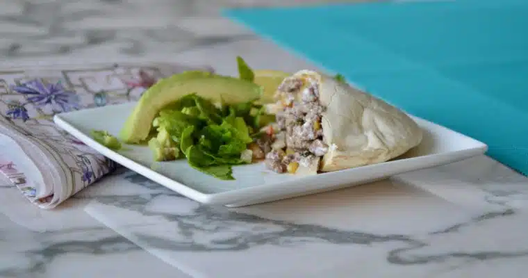 les pitas à la viande de Christine
