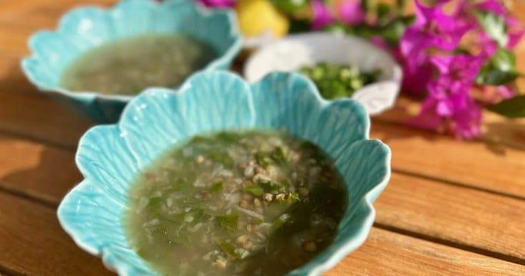 La soupe libanaise de lentilles au citron