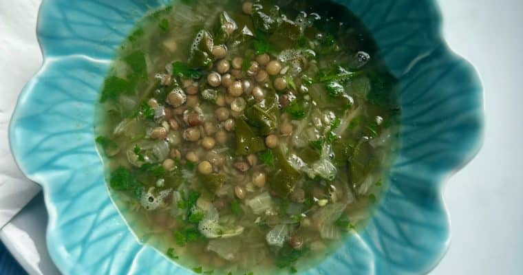 THE LEBANESE LEMON LENTIL SOUP